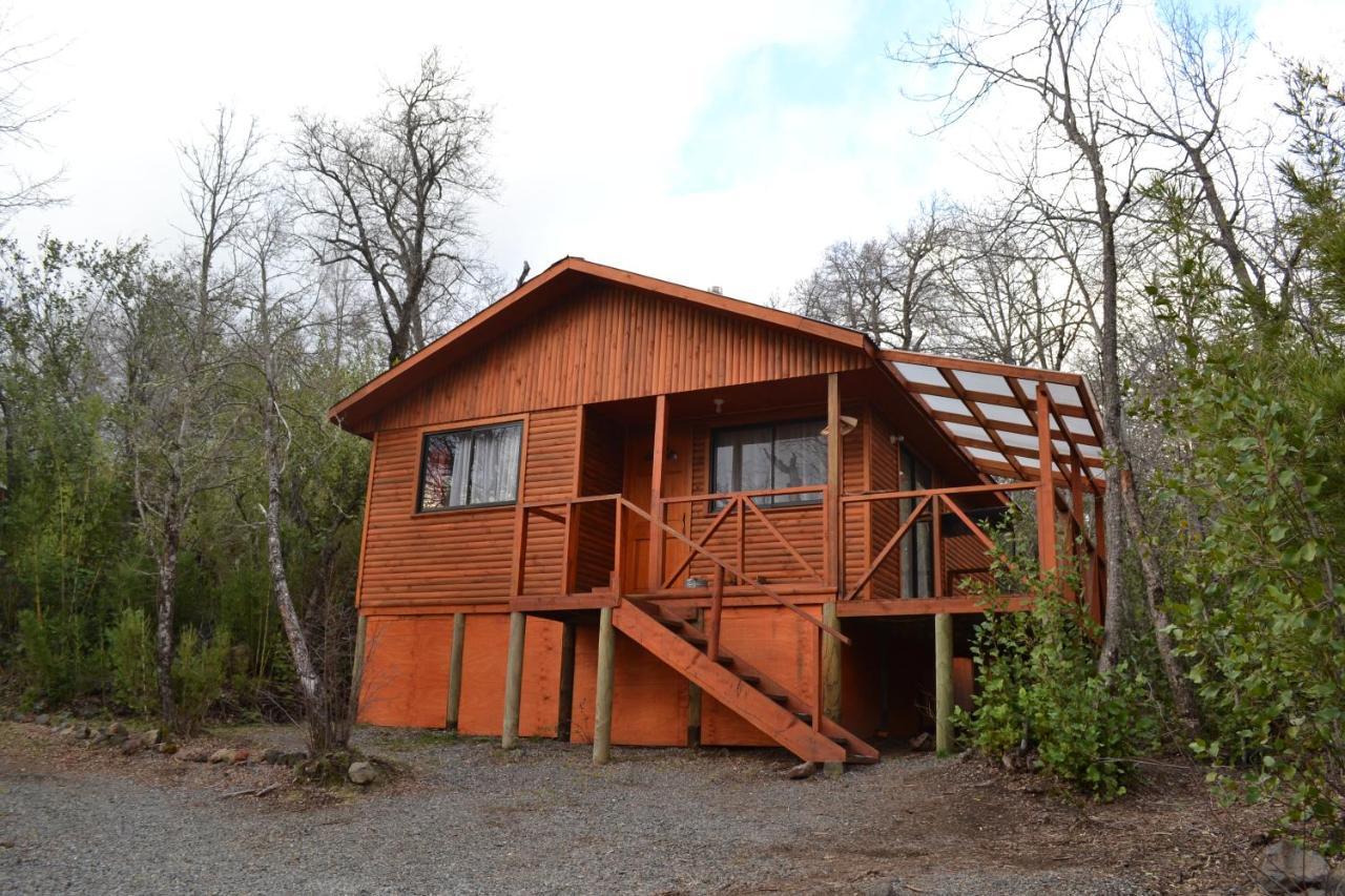 Cabanas Los Cuatro Robles Las Trancas Exterior foto