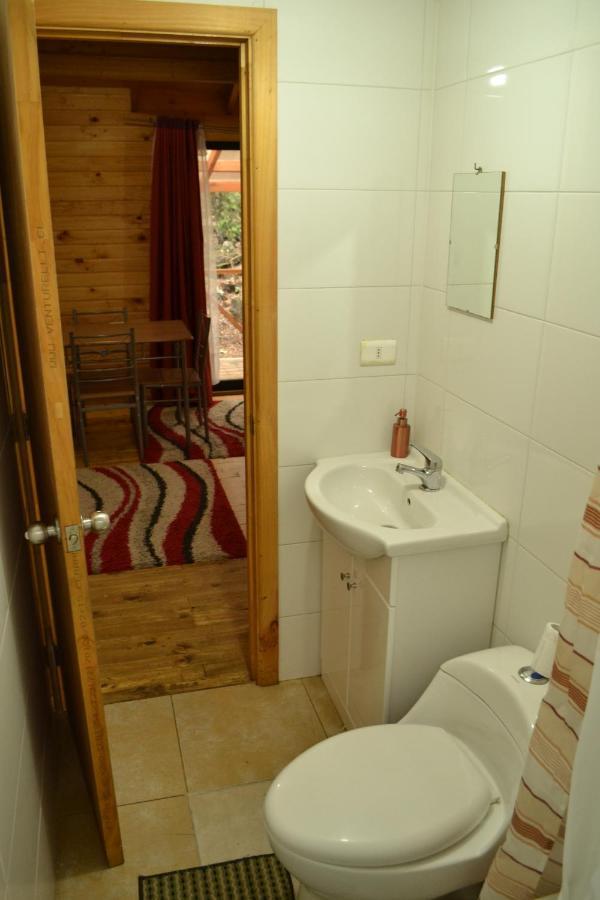 Cabanas Los Cuatro Robles Las Trancas Exterior foto