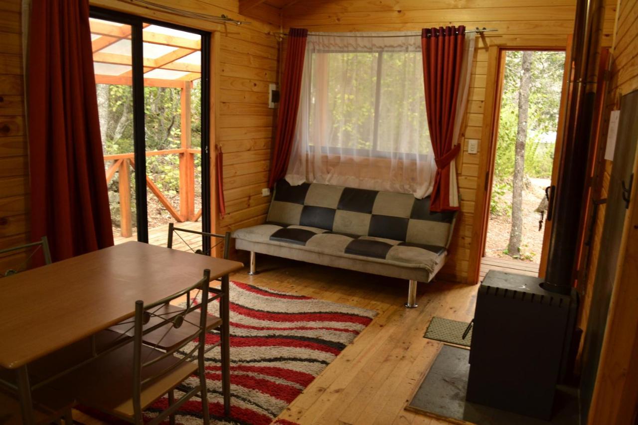 Cabanas Los Cuatro Robles Las Trancas Exterior foto