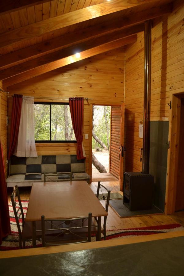 Cabanas Los Cuatro Robles Las Trancas Exterior foto